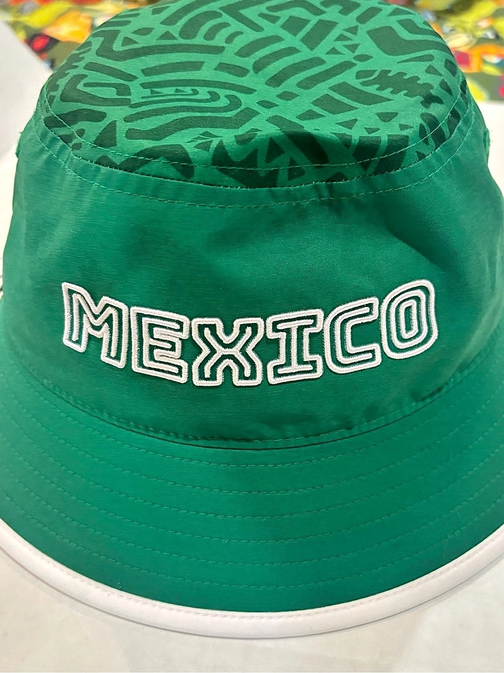 adidas Mexico Fan Bucket Hat Green & White NWT